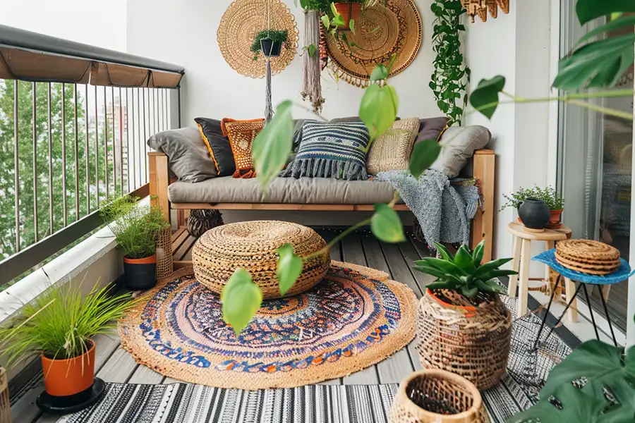 Nowoczesny balkon - inspiracje